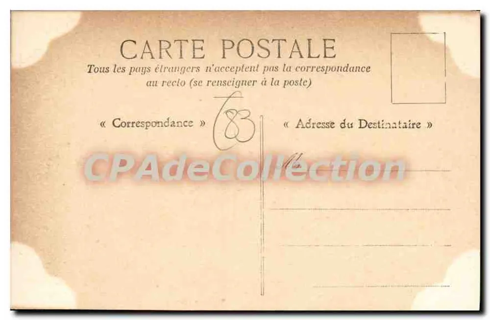 Toulon — Le Mourillon. Jardim de Acclimatação — Coleção A. Couturier - Verso