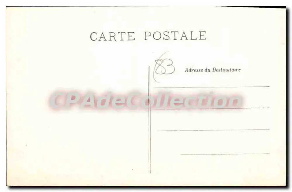 Toulon — Die Place d'Armes und die Maritime Präfektur — A. Bougault, n°706 - Rückseite