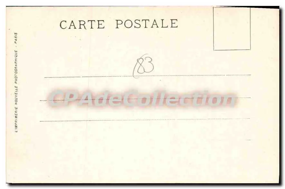 Toulon — O Pequeno Rang — A. Bougault, n°703 - Verso