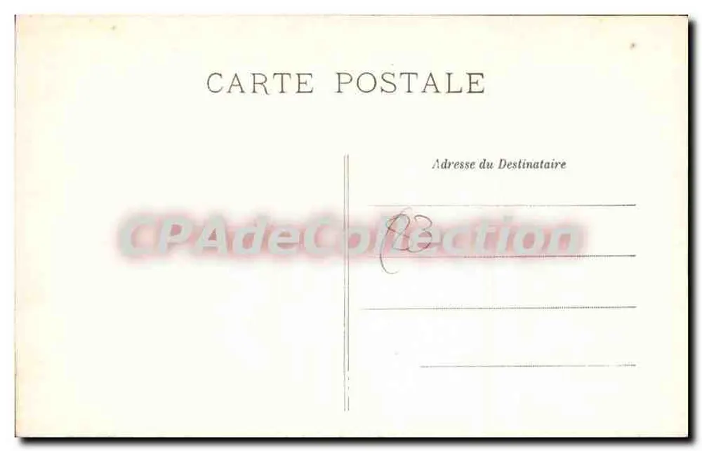 Toulon — Haupteingang des Marinearsenals — A. Bougault, n° 747 - Rückseite