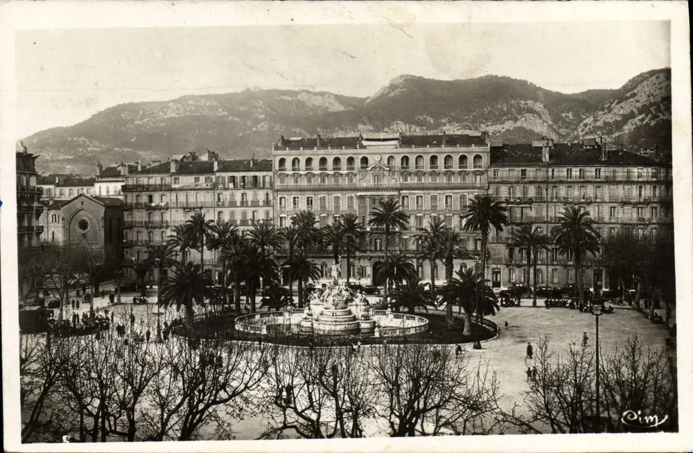 Place de la Liberté — Toulon — editor C. Dohier Imp. Magan - Frente
