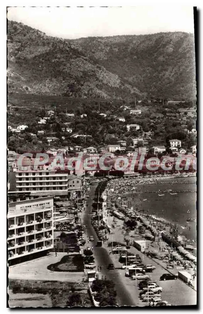 Die Côte d'Azur — Le Lavandou (Var) — Ufer und Berge — Sammlungsfoto - Vorderseite