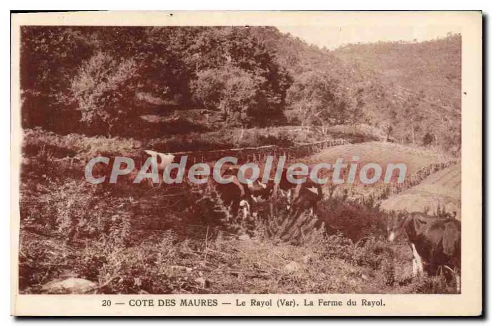 Côte des Maures — Le Rayol (Var). Die Ferme du Rayol — A.D.I.A. - Nice, n°20 - Vorderseite