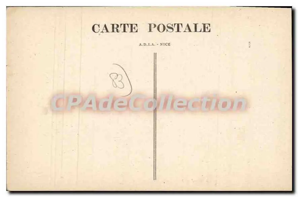 Côte des Maures — Le Rayol (Var). Die Ferme du Rayol — A.D.I.A. - Nice, n°20 - Rückseite