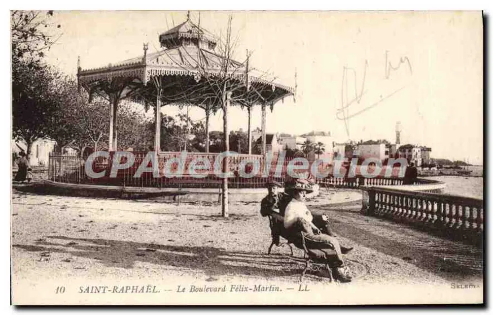 Saint-Raphaël — El Boulevard Félix-Martin — Skeletta, n°10 - Anverso