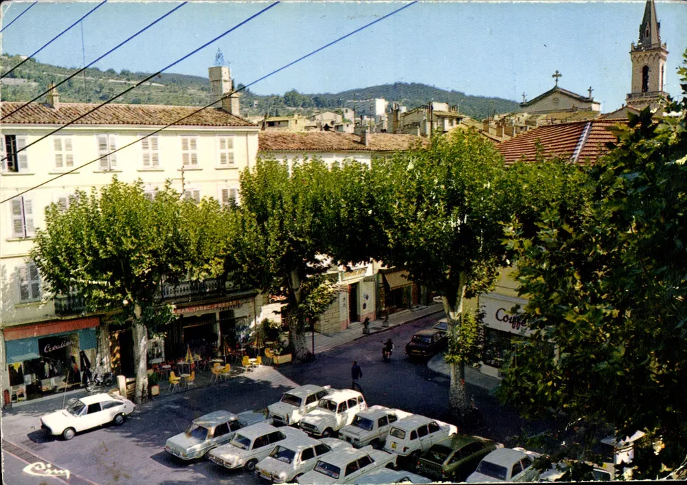 Draguignan — Praça Claude-Gay — Impressor Mâcon - Frente