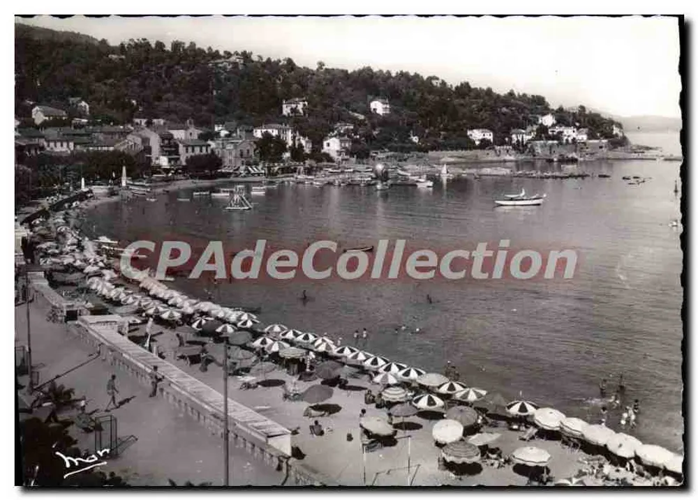 A Costa do Azul — Le Lavandou — A Praia — Fotografia da Coleção Lemaire - Frente
