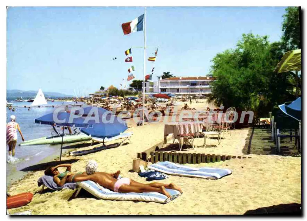 A Costa do Azul - SAINT TROPEZ (Var) — A praia da Bouillabaisse — Edições MAR, 4, avenue de Cimiez, Nice - Frente