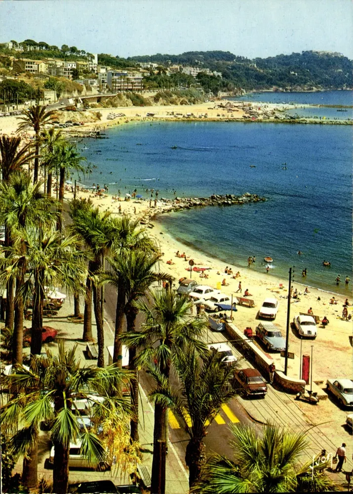 Plage du Mourillon — Toulon (Var) — Éditions d'Art France, n° 7497 - Vorderseite