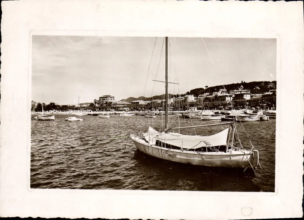 Sainte-Maxime-sur-Mer — Ansicht des Hafens — Société Éditions de la Libération, n° 5115 - Vorderseite