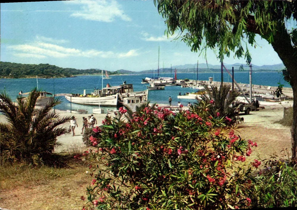 Port von Porquerolles — Île des Îles d'Or — Gesellschaft Éditions de France - Vorderseite