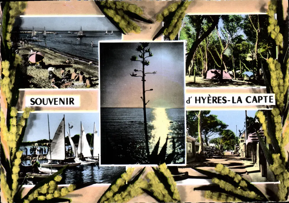 Hyères-La Capte — Erinnerungskarte — Photo Véritable - Vorderseite