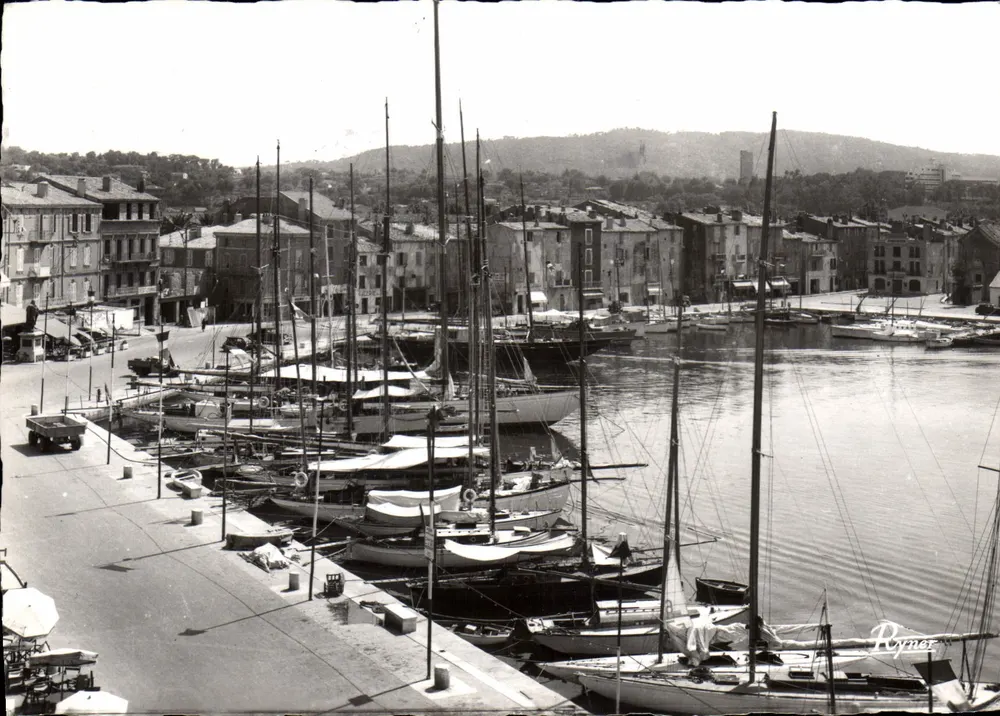 Saint-Tropez — El Puerto y sus Yates — Ediciones de Francia, n°3225 - Anverso