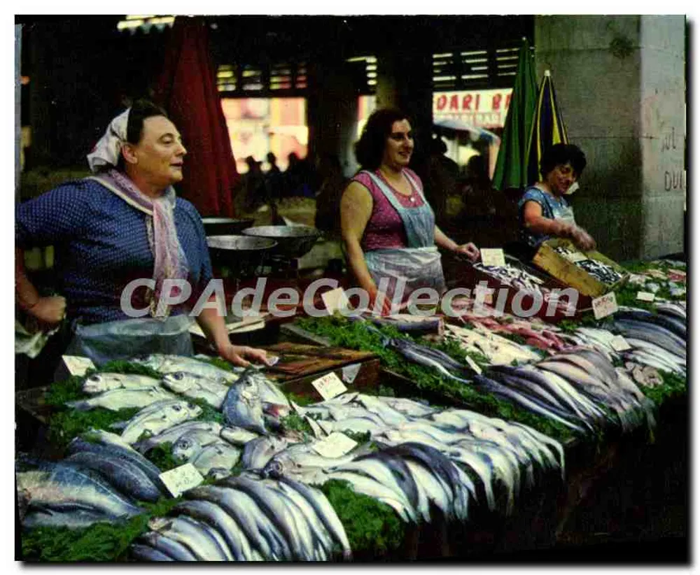 Mercado de Peixes — Toulon (Var) — Edições Couleurs et Lumière de France - Frente