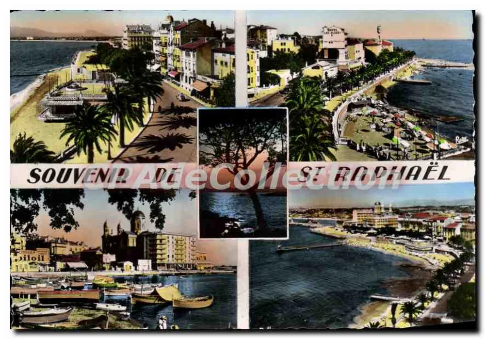 Saint-Raphaël — vista panorâmica — Éditions Françaises - Frente