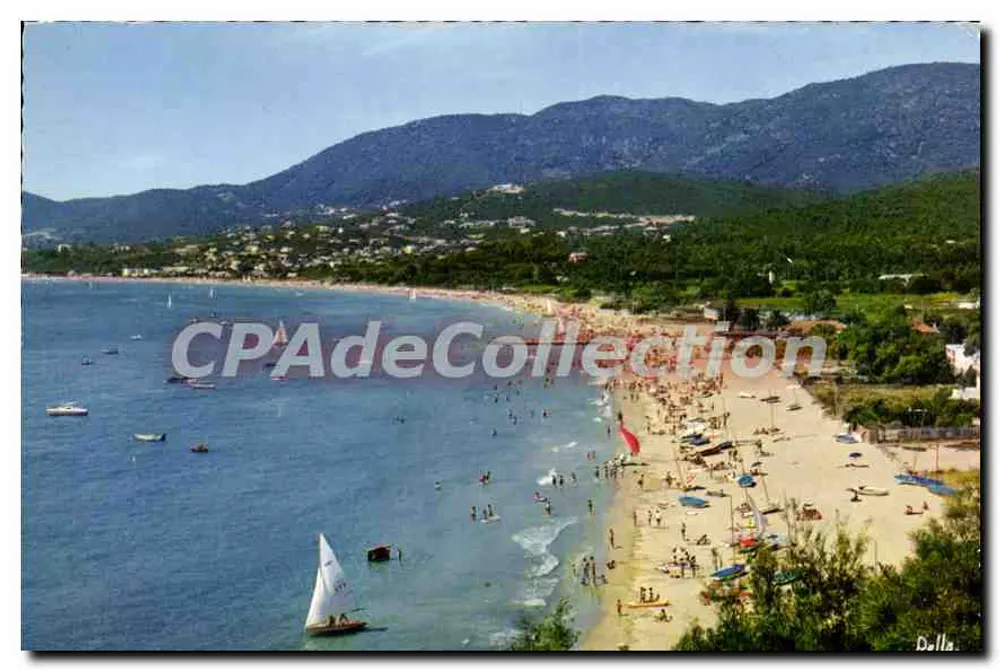Die Küste der Maures — Der Strand von La Croix-Valmer (Var) — Ausgabe Inter-Île, Nice - Vorderseite
