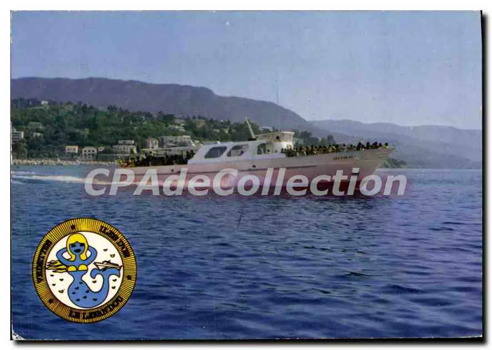 Boot der Seefahrtsgesellschaft der Launches — Îles d'Or — Arles, 1935 - Vorderseite