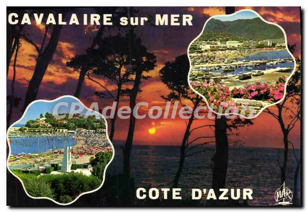 Cavalair an der See — Côte d'Azur — Editions MAR - Vorderseite