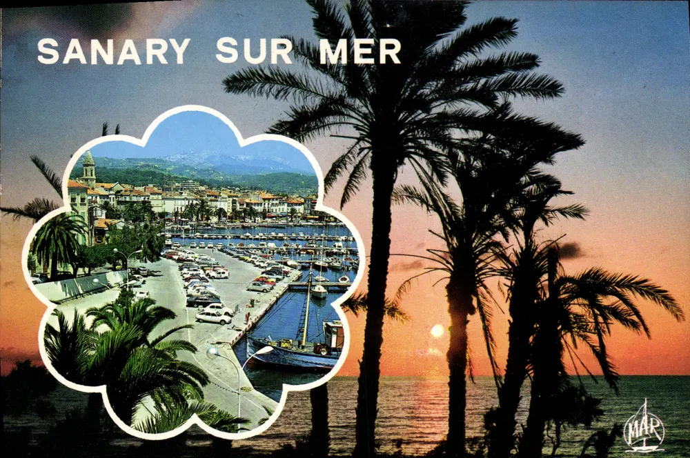 Sanary-sur-Mer — Hafen — Editions MAR - Vorderseite