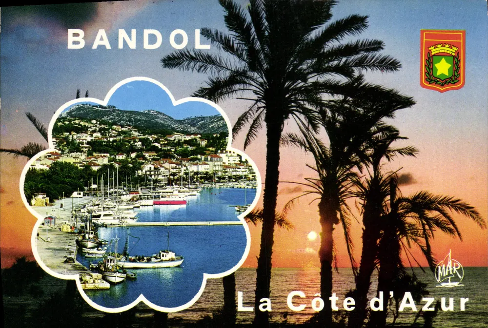 Bandol — A Costa Azul — Edições MAR - Frente