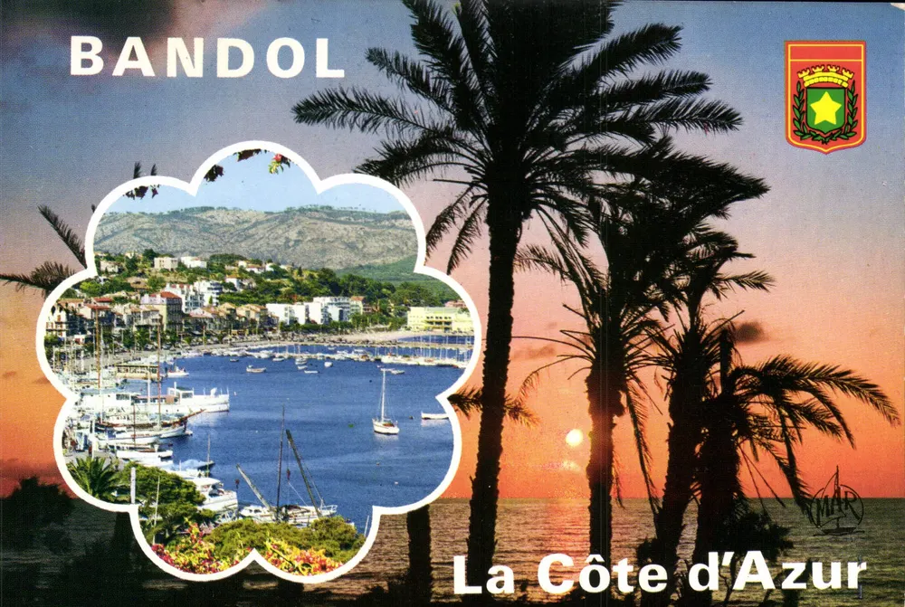 Bandol — A Costa do Azul — Edições MAR - Frente
