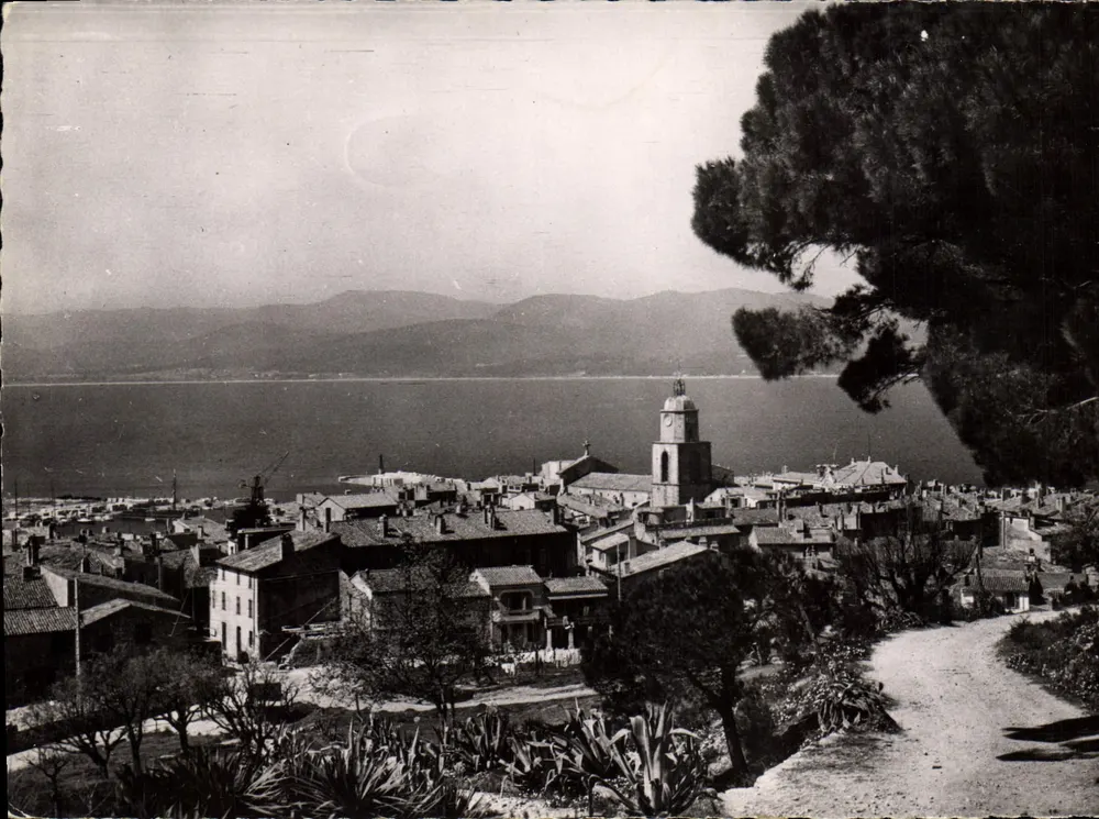 Saint-Tropez — Allgemeiner Blick vom Weg der Zitadelle — Editions Henri LAURENET - Vorderseite