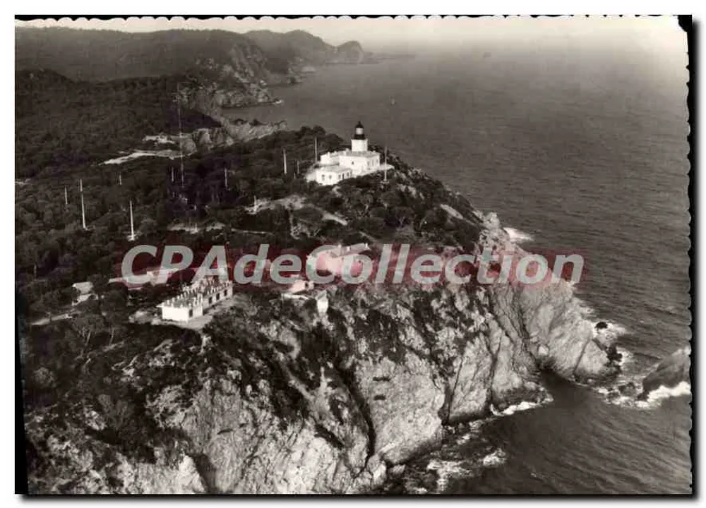 Leuchtturm und Felsen von Porquerolles — Luftbild — Éditions de France, n°83 - Vorderseite