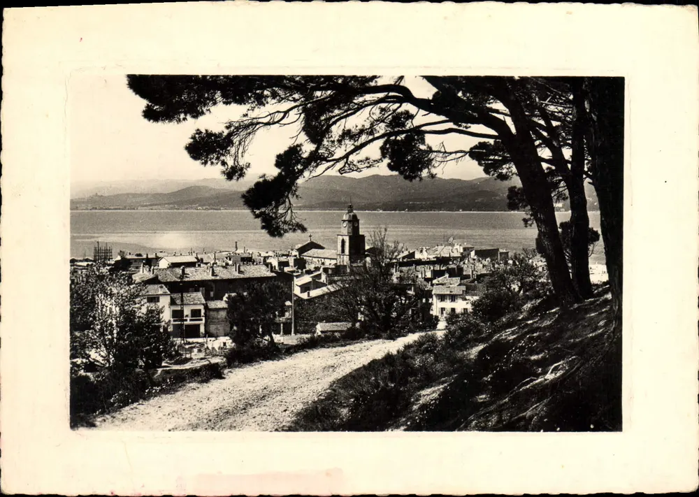 Saint-Tropez — O Caminho da Cidadela — Images de Chez Nous, P 224 - Frente