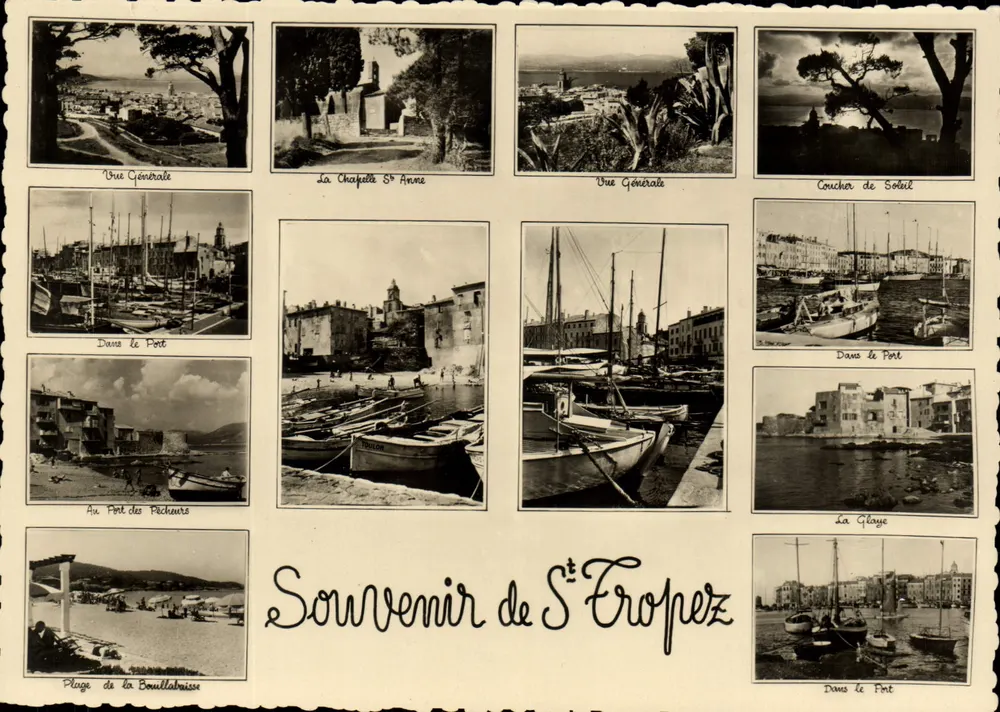 Saint-Tropez — Lembrete de Saint-Tropez — CPAdeCollection - Frente