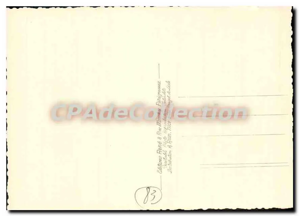 Saint-Tropez — Lembrete de Saint-Tropez — CPAdeCollection - Verso