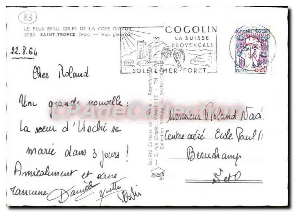 Saint-Tropez — Visão geral — Cogolin, A Suíça Provençal - Verso