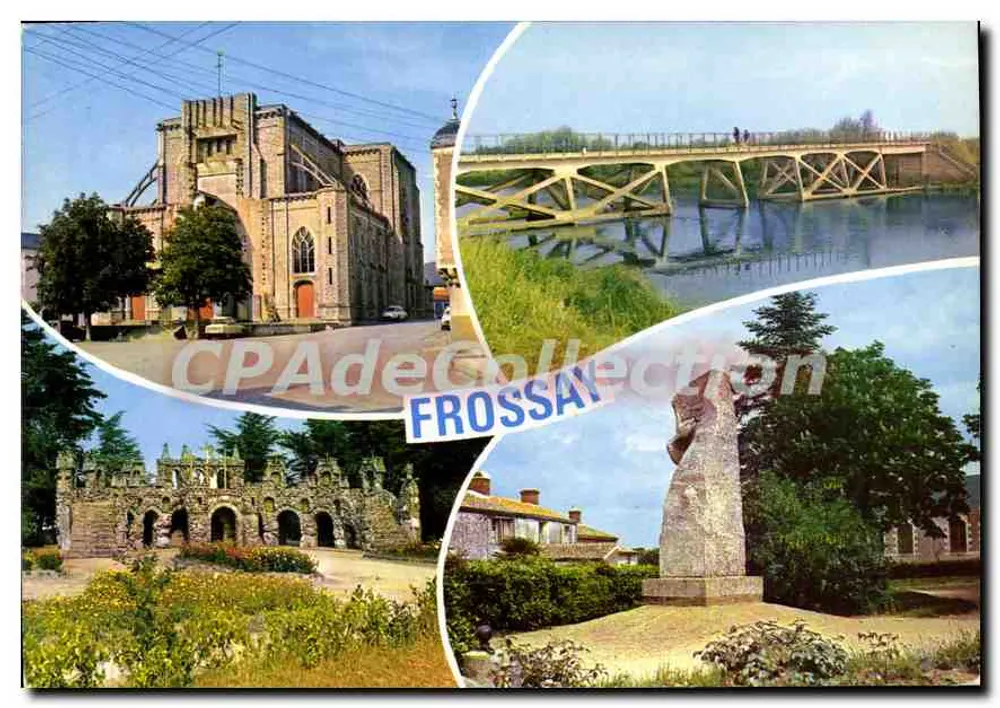 फ्रोसे - चर्च, मिग्रोन नदी, कैल्वेयर, एलिस मेनेव्रोल विमानी के सम्मान के स्मारक - प्रिंटर मैकोन - आगे