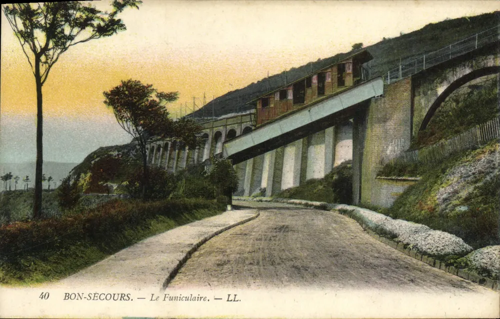 Bon-Sécoeurs — O Funicular — LL. - Frente