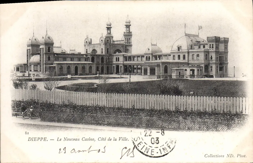 Dieppe — Das Neue Casino, Stadtseite — Collections ND. Phot. n°81 - Vorderseite