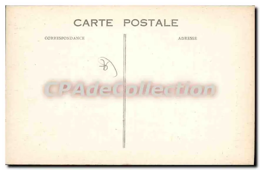 Le Havre — Estátua do Almirante Mouchez — G. F. Le Havre - Verso