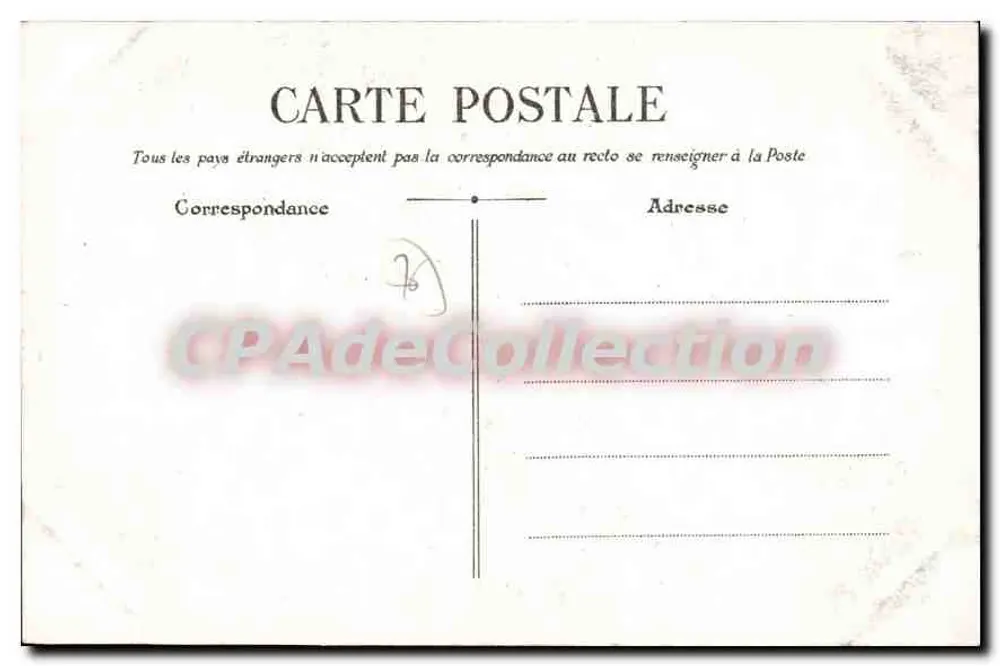 Le Havre — Palais de Justice und Boulevard de Strasbourg — Vintage Postcard/Antike Ansichtskarte - Rückseite