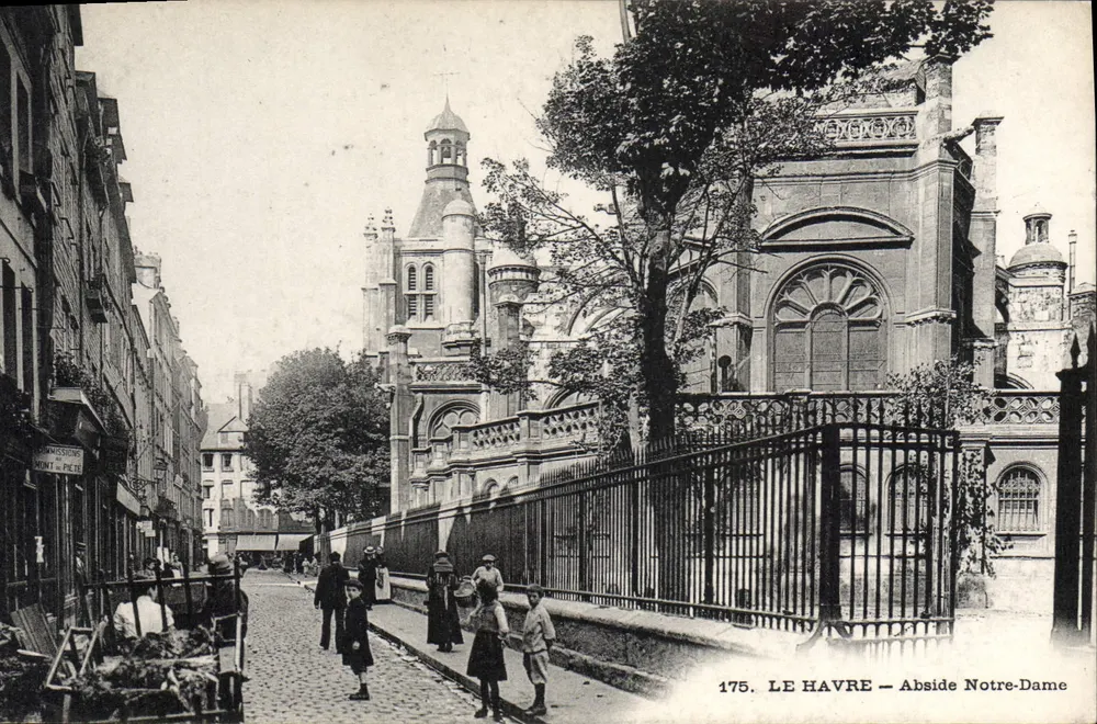Le Havre — Abside Notre-Dame — editor Mont-Picte, n° 175 - Frente
