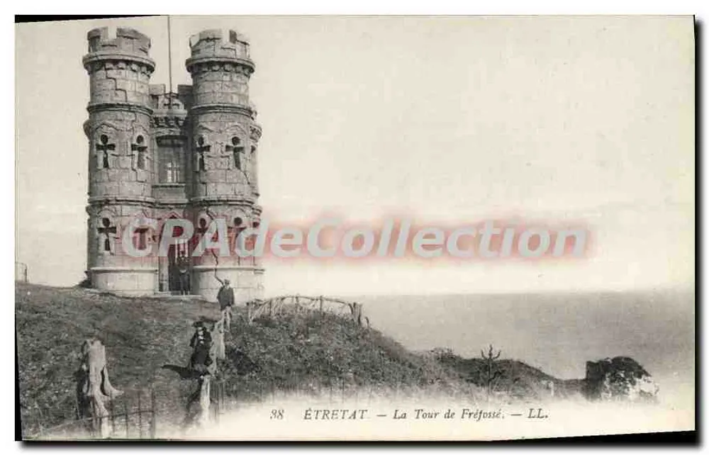 ÉTRETAT — A Torre de Fréfossé — LL. n°38 - Frente