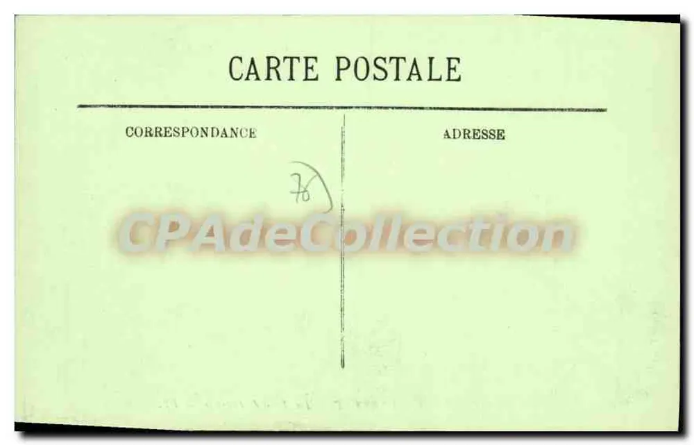 ÉTRETAT — A Torre de Fréfossé — LL. n°38 - Verso