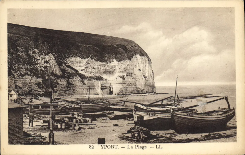 Yport — A Praia — LL. — n°82 - Frente