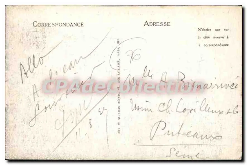 Saint-Valery-en-Caux — A Praia, L.L. — N° 33 — Editora L.L. - Verso