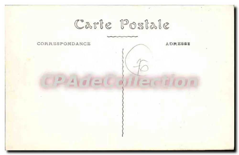 St-Valéry — A Praia e os Châtelets — Nouvelles Galeries, n°10 - Verso