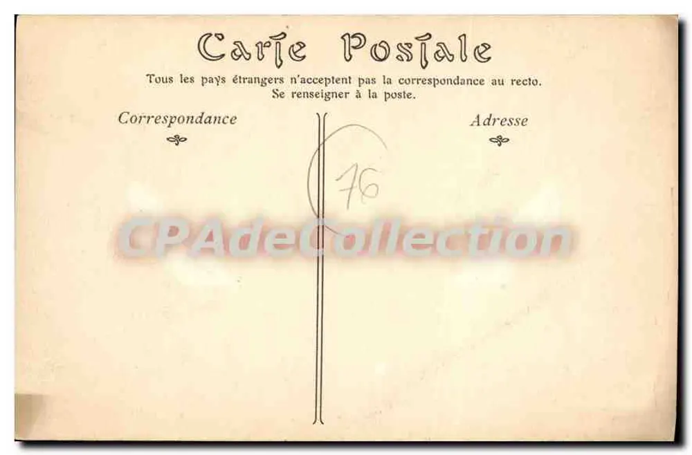 Faxengeville (Seine-Inférieure) — Strand — N.D. Phot. - Rückseite