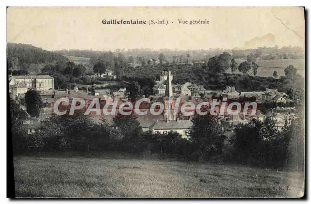 Gaillefontaine (S.-Inf.) — Vista general — Editor Y.N.T. - Anverso