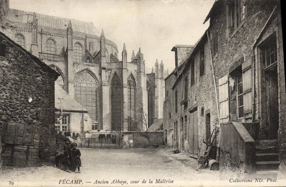 Fécamp — Ehemalige Abtei, Cour de la Maîtrise — Sammlung ND. Phot. n°39 - Vorderseite