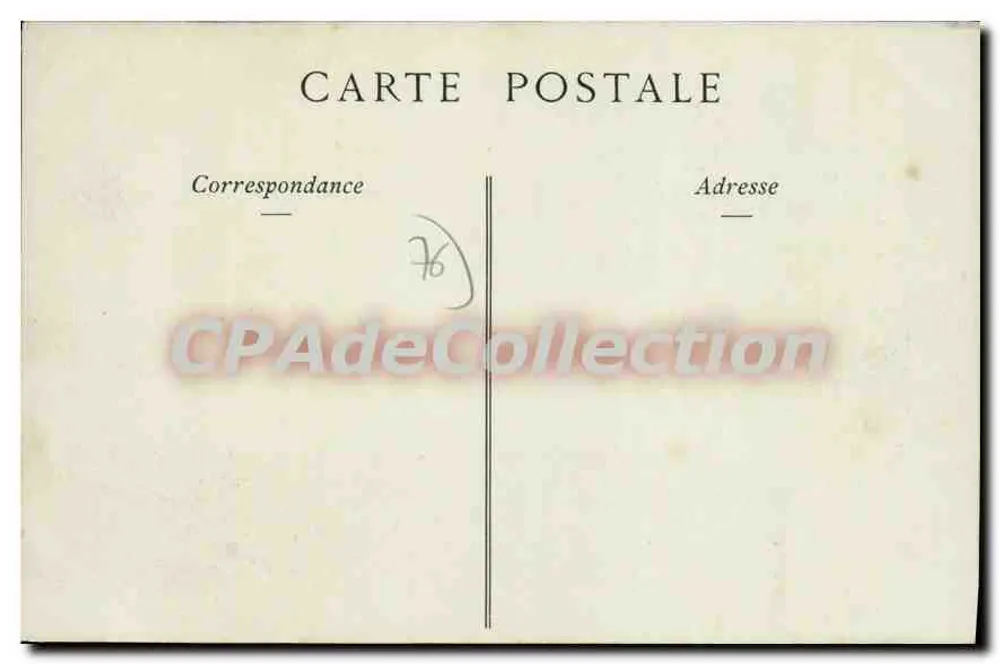 Fécamp — Ehemalige Abtei, Cour de la Maîtrise — Sammlung ND. Phot. n°39 - Rückseite