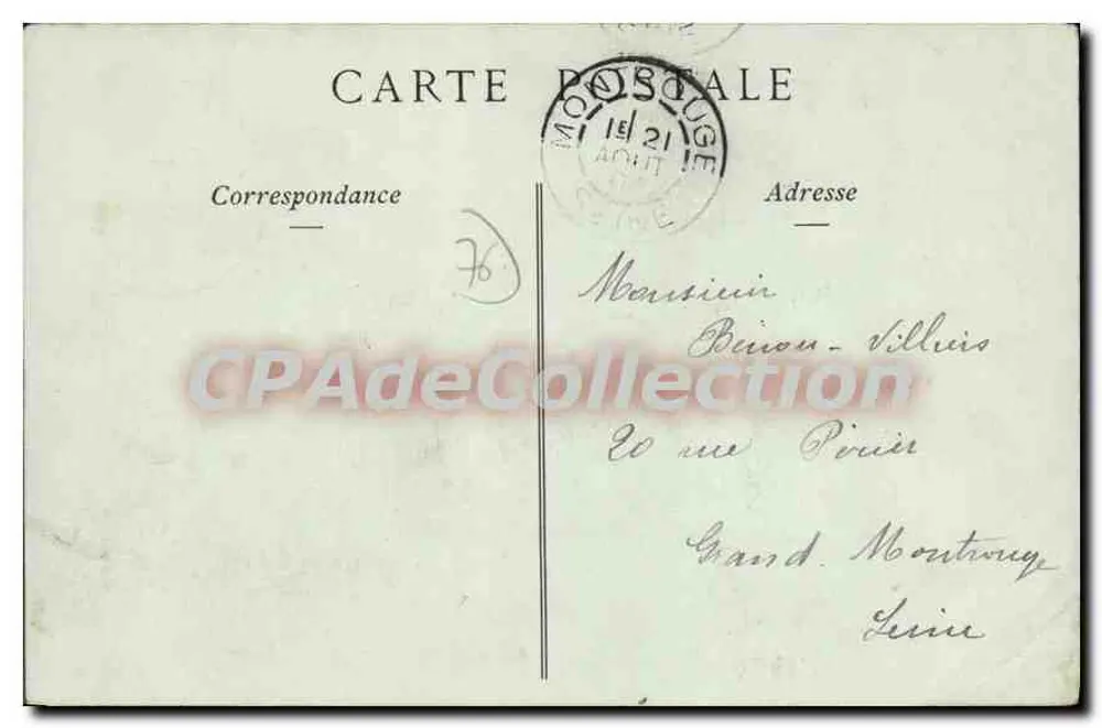 Fécamp — A Place Thiers — Collections ND Phot - Verso