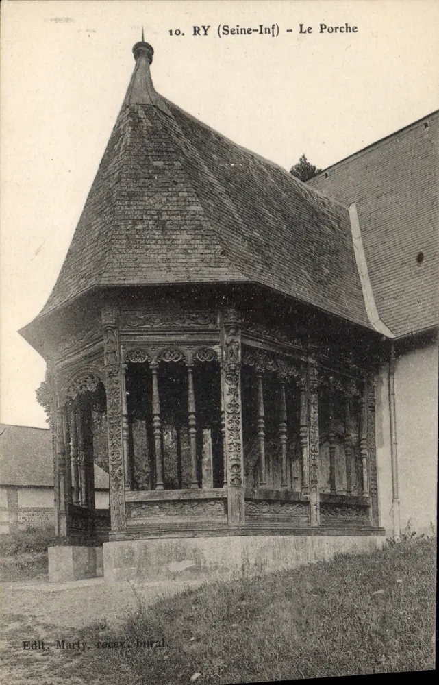 RY (Seine-Inf) - Le Porche — uitgever Marly, n°10 - Voorkant