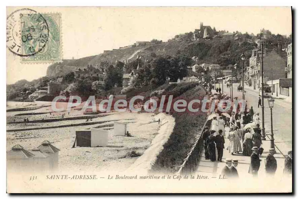 Sainte-Adresse — Der maritime Boulevard und Cap de la Heve — LL. - Vorderseite