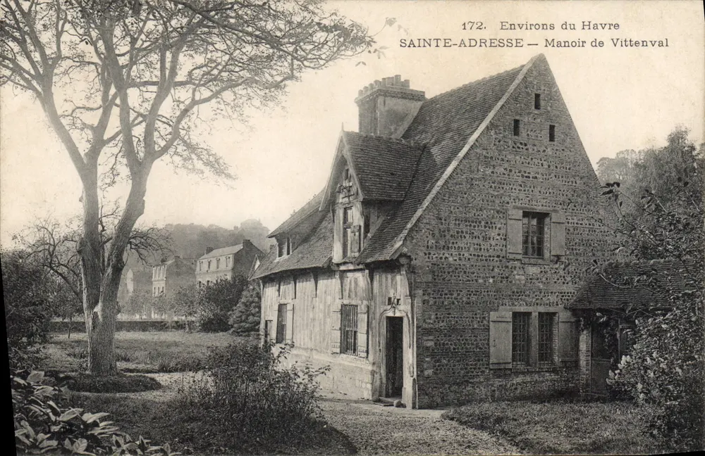 Sainte-Adresse — Schloss Vittenval — Umgebung von Le Havre - Vorderseite